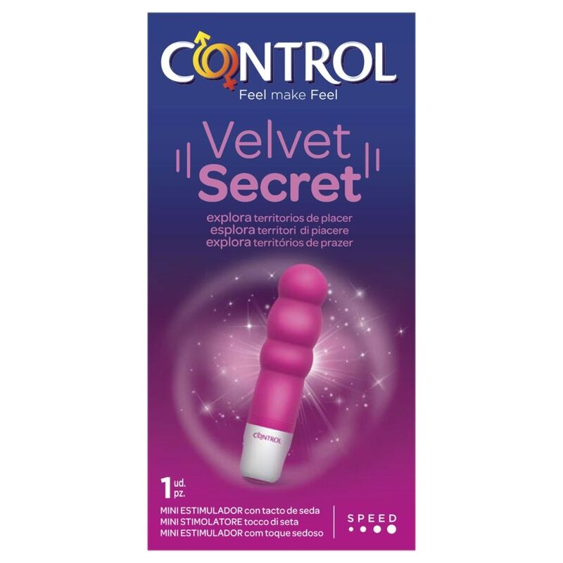 CONTROL - VELVET SECRET MINI STIMULATOR - Afbeelding 2