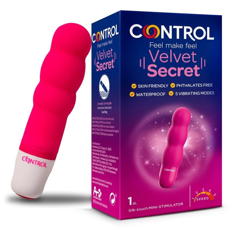 CONTROL - VELVET SECRET MINI STIMULATOR - Afbeelding 4