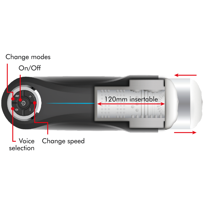 JAMYJOB - MILKER STROKER UP AND DOWN FUNCTION - Afbeelding 7