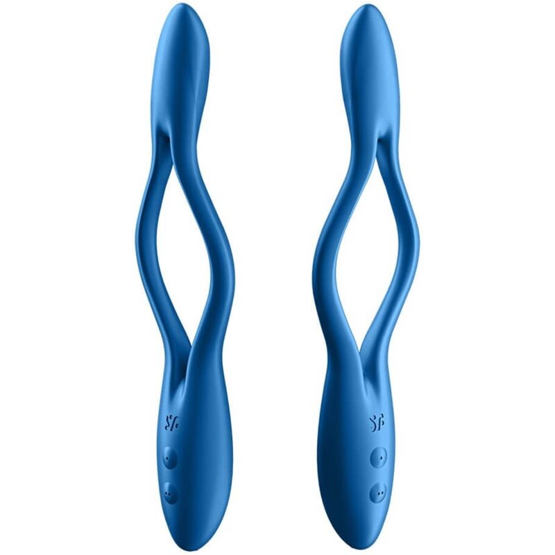 SATISFYER - ELASTIC GAME MULTI VIBRATOR BLUE - Afbeelding 3