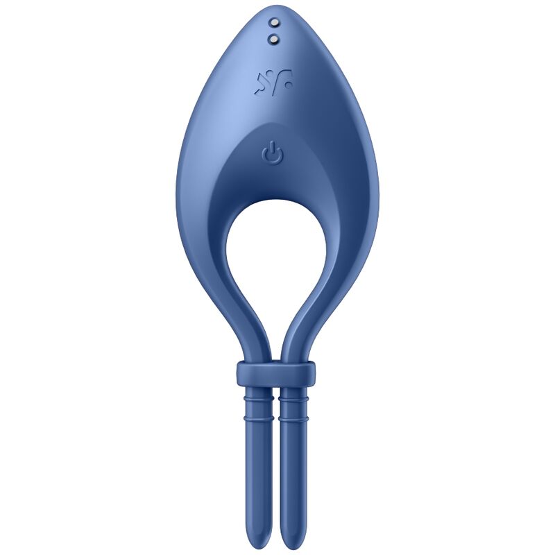 SATISFYER - BULLSEYE RING VIBRATOR APP BLUE - Afbeelding 2