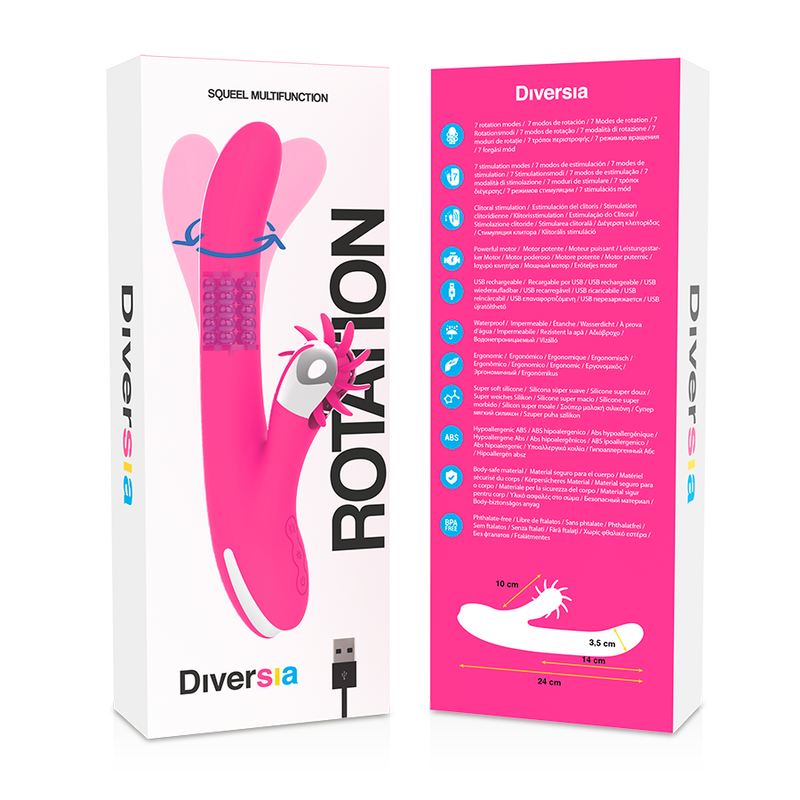 DIVERSIA - BUNNY ROTATION 24 CM - Afbeelding 9