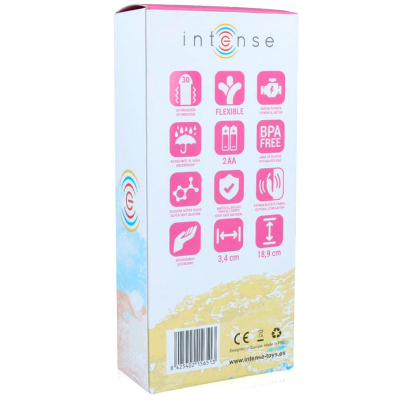 INTENSE - HILARI PINK SILICON LUXE VIBRATOR - Afbeelding 4