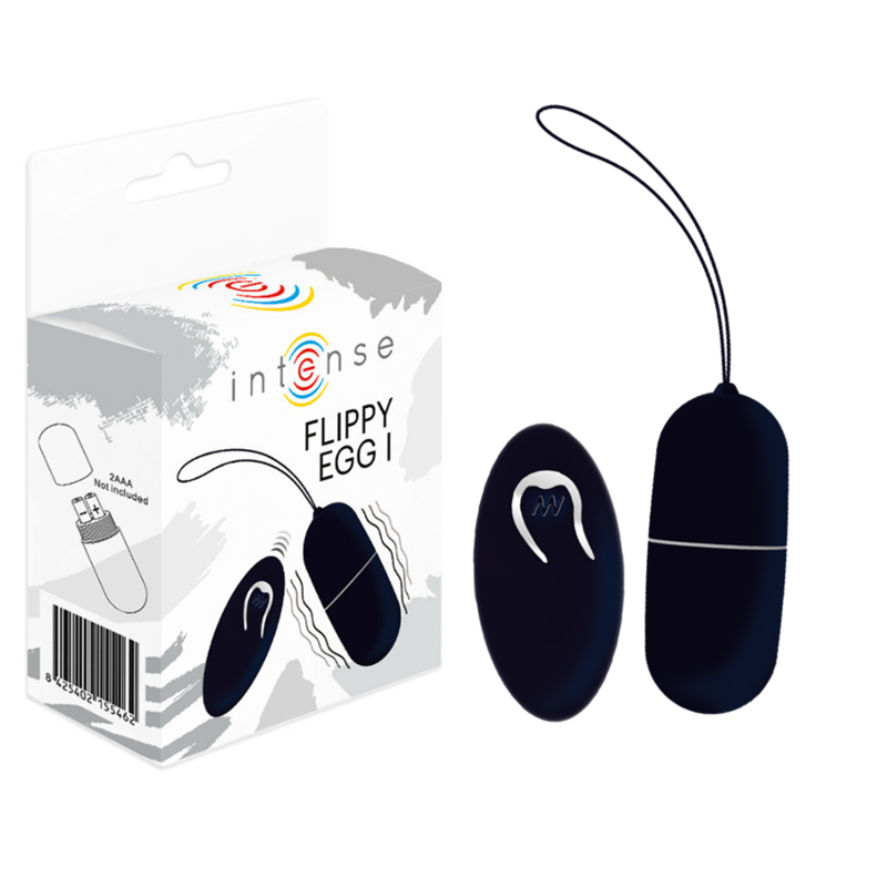 INTENSE - FLIPPY I VIBRATING EGG WITH REMOTE CONTROL BLACK - Afbeelding 5