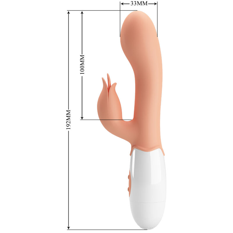 PRETTY LOVE - BLOODY MARY VIBRATOR WITH STIMULATOR - Afbeelding 6