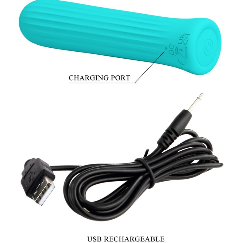 PRETTY LOVE - BLANCHE BLUE STIMULATOR VIBRATOR - Afbeelding 4