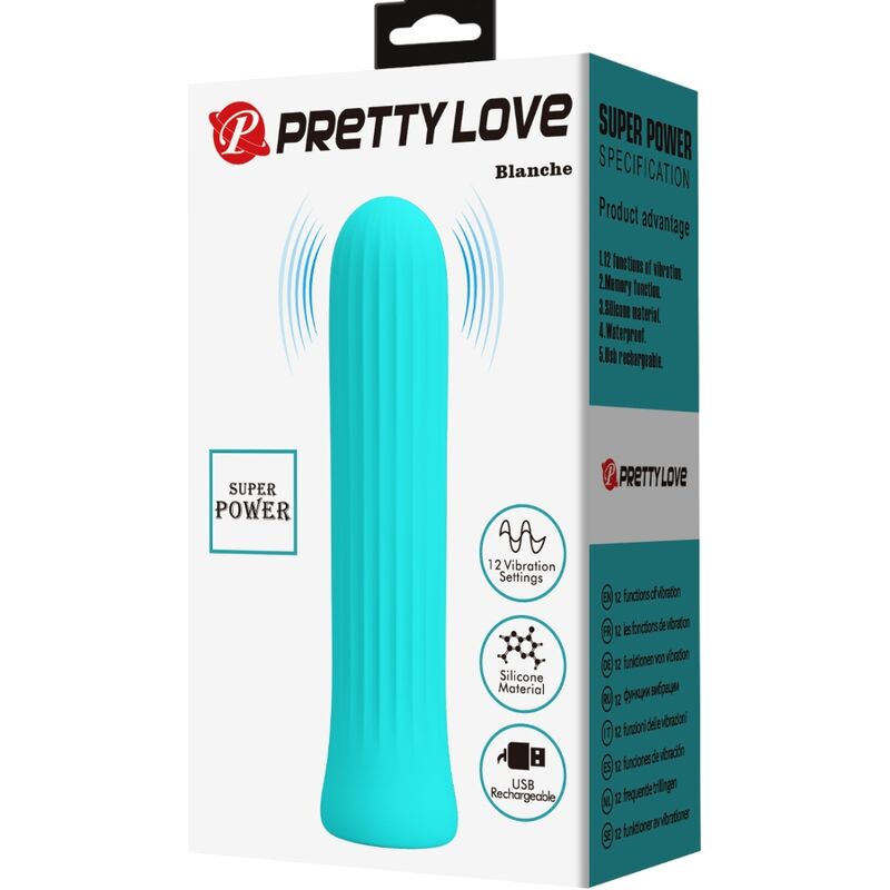 PRETTY LOVE - BLANCHE BLUE STIMULATOR VIBRATOR - Afbeelding 5