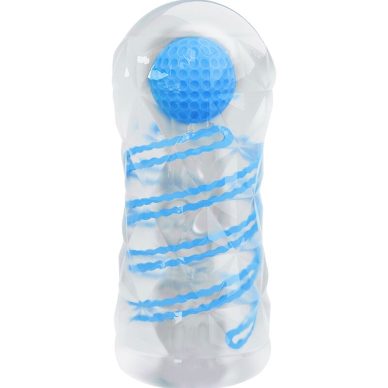 PRETTY LOVE - SMALL MASTURBATOR WITH BLUE SPIRALS - Afbeelding 4