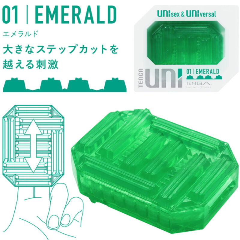 TENGA - UNI VARIETY MASTURBATOR THIMBLE PACK 4 UNITS - Afbeelding 4