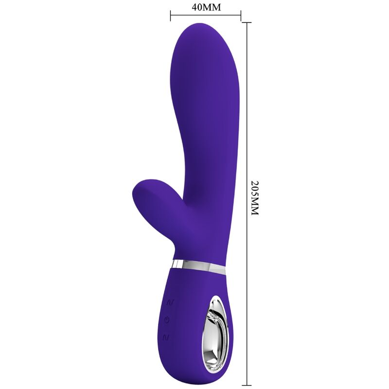 PRETTY LOVE - THOMAS MULTIFUNCTION G-SPOT VIBRATOR PURPLE - Afbeelding 7