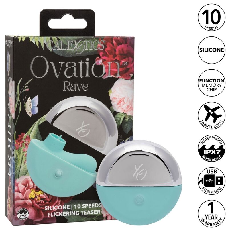 CALEXOTICS - OVATION RAVE STIMULATOR AQUA GREEN - Afbeelding 14