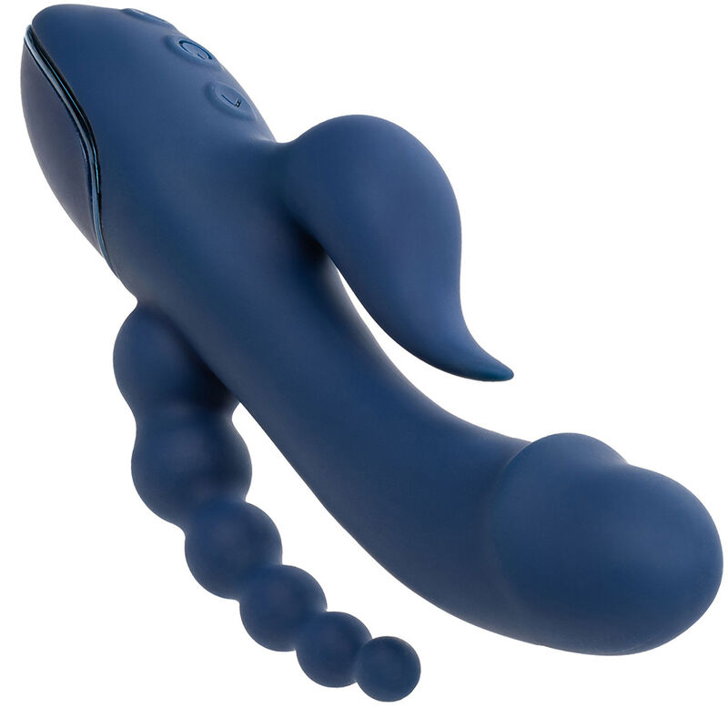 CALEXOTICS - VIBRATOR TRIPLE ORGASM BLUE - Afbeelding 6