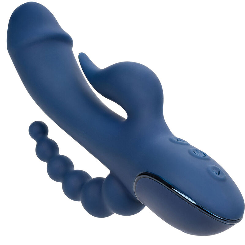 CALEXOTICS - VIBRATOR TRIPLE ORGASM BLUE - Afbeelding 5