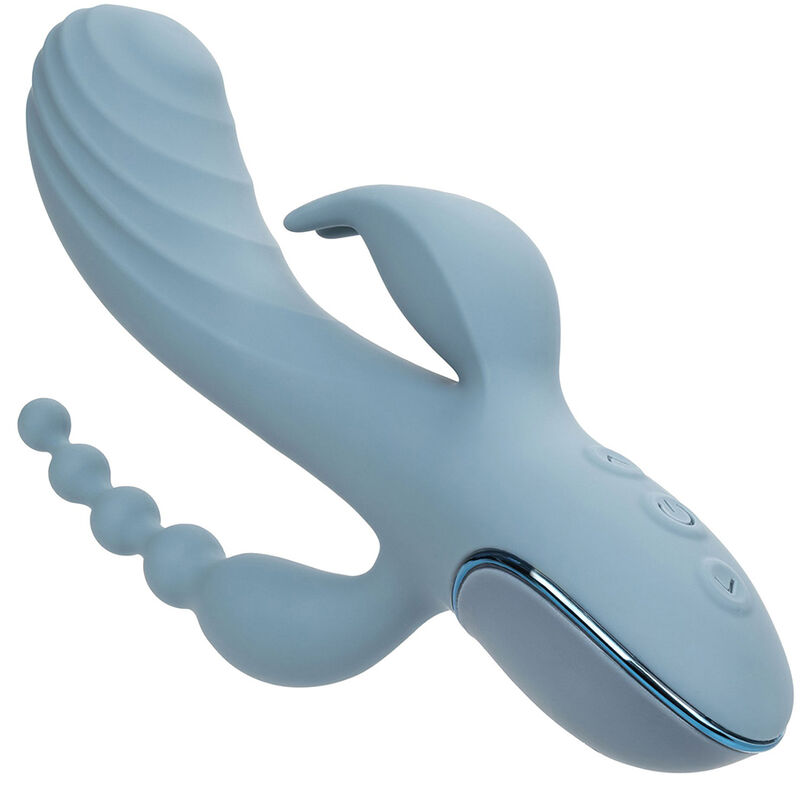 CALEXOTICS - VIBRATOR TRIPLE ECSTASY GREY - Afbeelding 6
