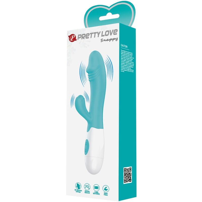 PRETTY LOVE - SNAPPY G-SPOT VIBRATOR AQUA GREEN - Afbeelding 6