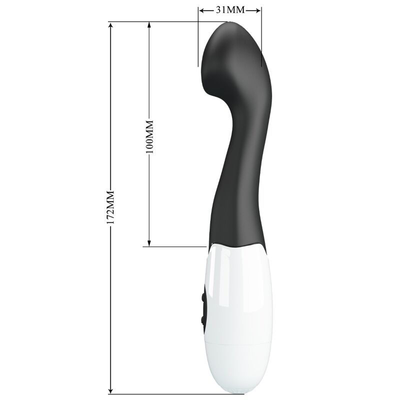 PRETTY LOVE - CHARLES G-SPOT VIBRATOR 30 MODES BLACK - Afbeelding 6
