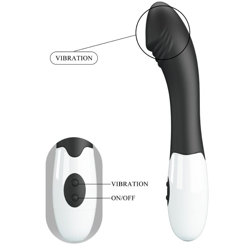 PRETTY LOVE - ELEMENTAL G-SPOT VIBRATOR 30 MODES BLACK - Afbeelding 9