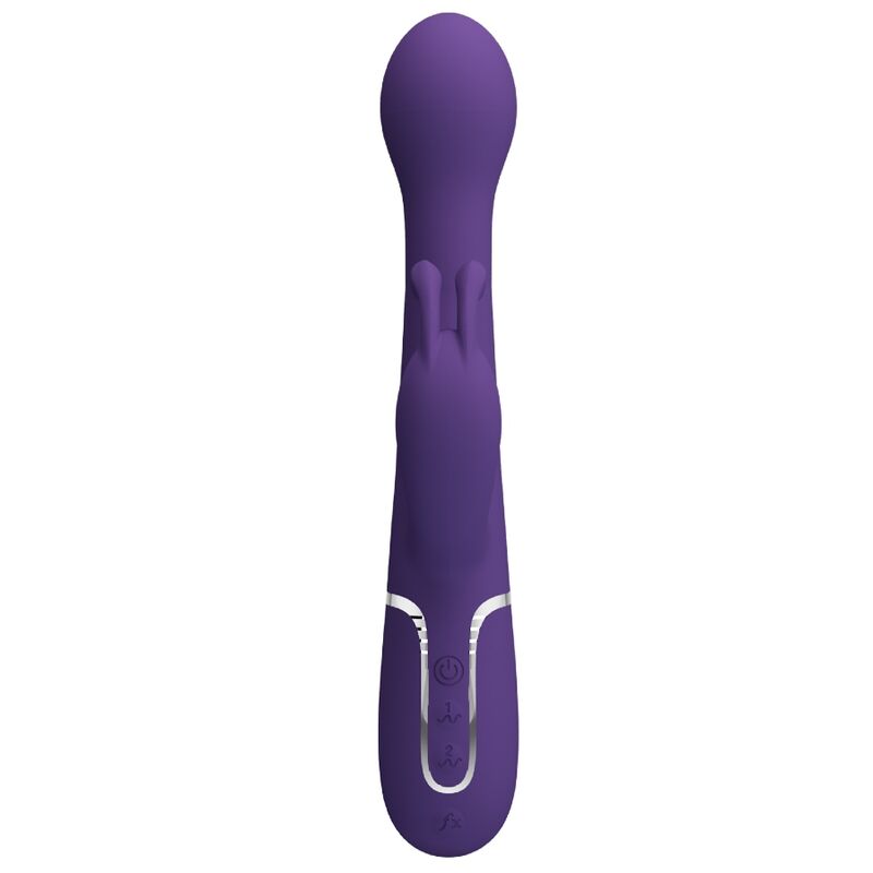 PRETTY LOVE - DEJON RABBIT VIBRATOR 3 IN 1 MULTIFUNCTION PURPLE - Afbeelding 7