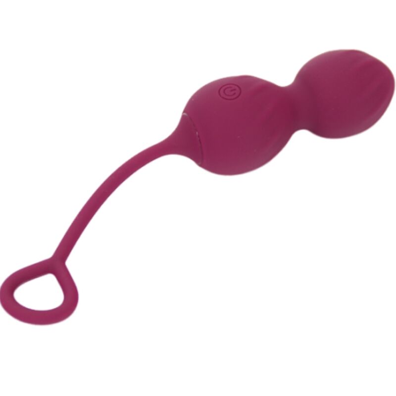 ARMONY - BLOSSOMS VAGINAL DUMBBELL VIBRATION REMOTE CONTROL 10 VIBRATIONS DARK RED - Afbeelding 5