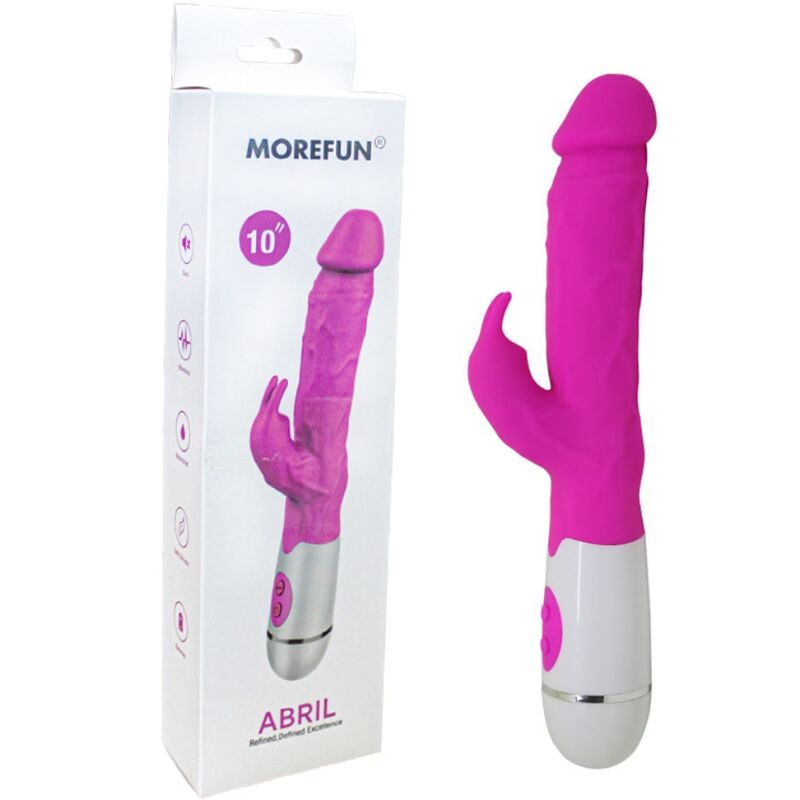ARMONY - ABRIL VIBRATOR RABBIT 16 SPEEDS PINK - Afbeelding 3