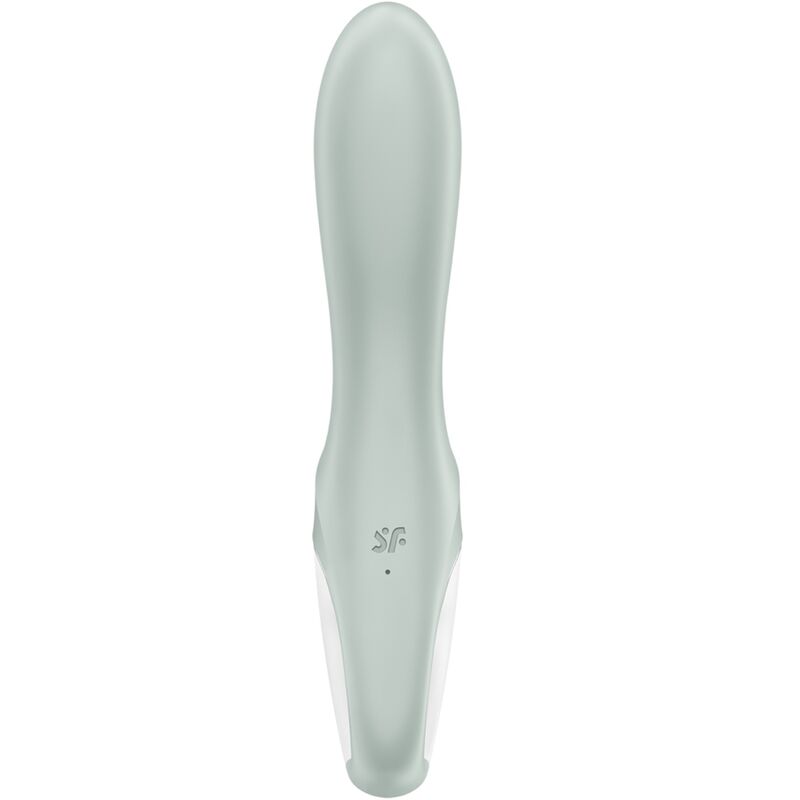 SATISFYER - AIR PUMP BOOTY 3 INFLATABLE ANAL VIBRATOR GREYGREEN - Afbeelding 3