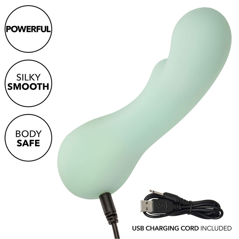 CALEXOTICS - PACIFICA BORA BORA ESTIMULATOR G SPOT 10 VIBRATIONS AQUA - Afbeelding 3