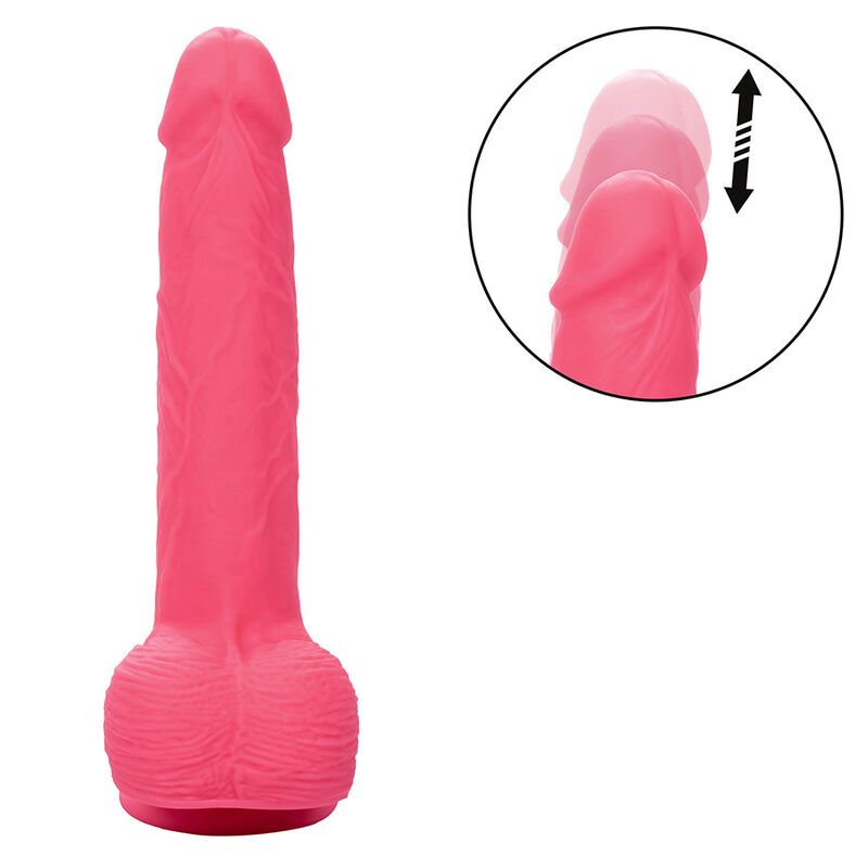 CALEXOTICS - STUDS REALISTIC VIBRATOR 10 VIBRATIONS PINK - Afbeelding 8