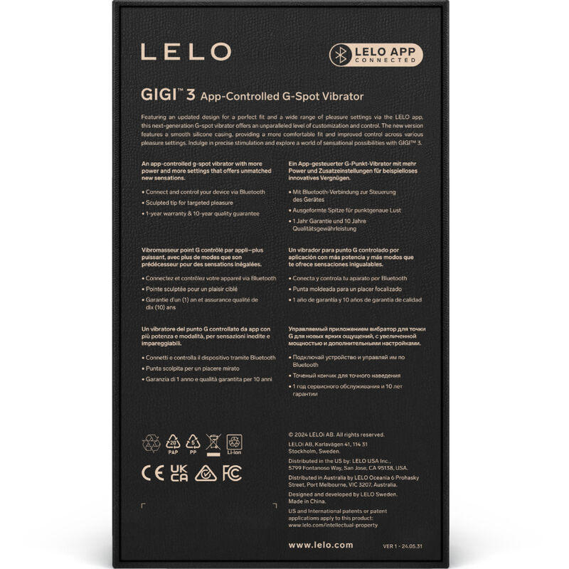 LELO - GIGI™ 3 G-SPOT VIBRATOR PINK - Afbeelding 4