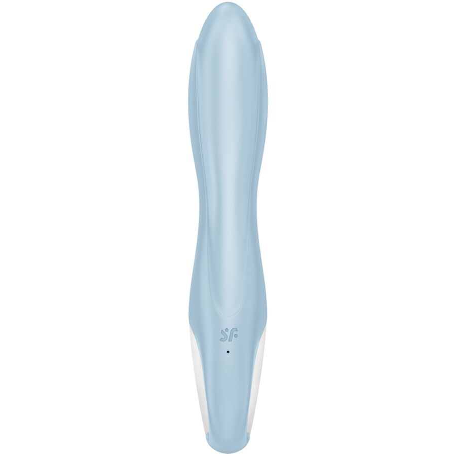 SATISFYER - AIR PUMP BUNNY 1 INFLATABLE RABBIT VIBRATOR BLUE - Afbeelding 2