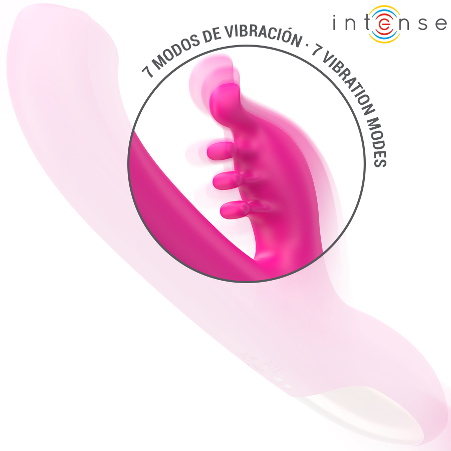 INTENSE - CHRISTINA MULTIFUNCTION RABBIT VIBRATOR 22.5 CM PINK - Afbeelding 5