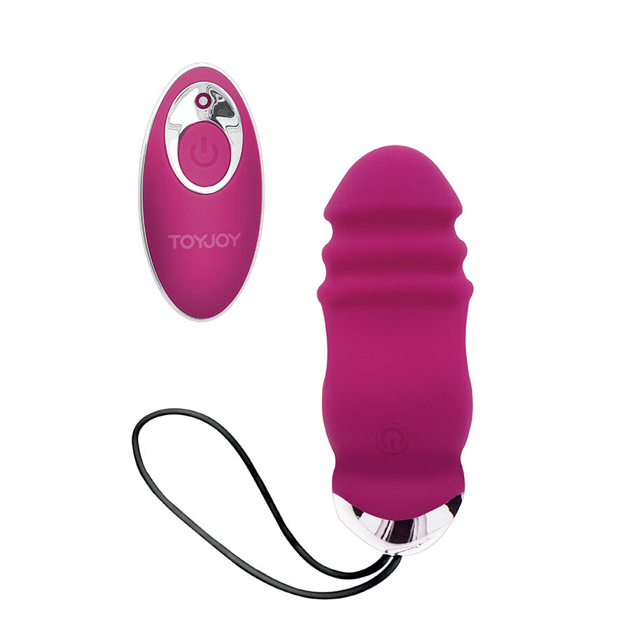 TOYJOY - HAPPINESS SUNN SIDE UP AND DOWN VIBRATOR REMOTE CONTROL FUCHSIA - Afbeelding 2