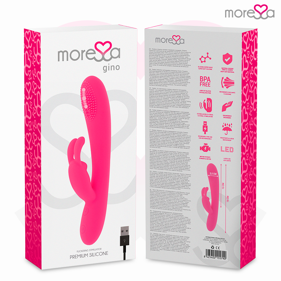 MORESSA - GINO PREMIUM SILICONE RECHARGEABLE - Afbeelding 8
