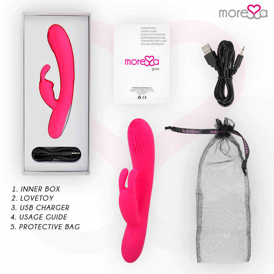 MORESSA - GINO PREMIUM SILICONE RECHARGEABLE - Afbeelding 7