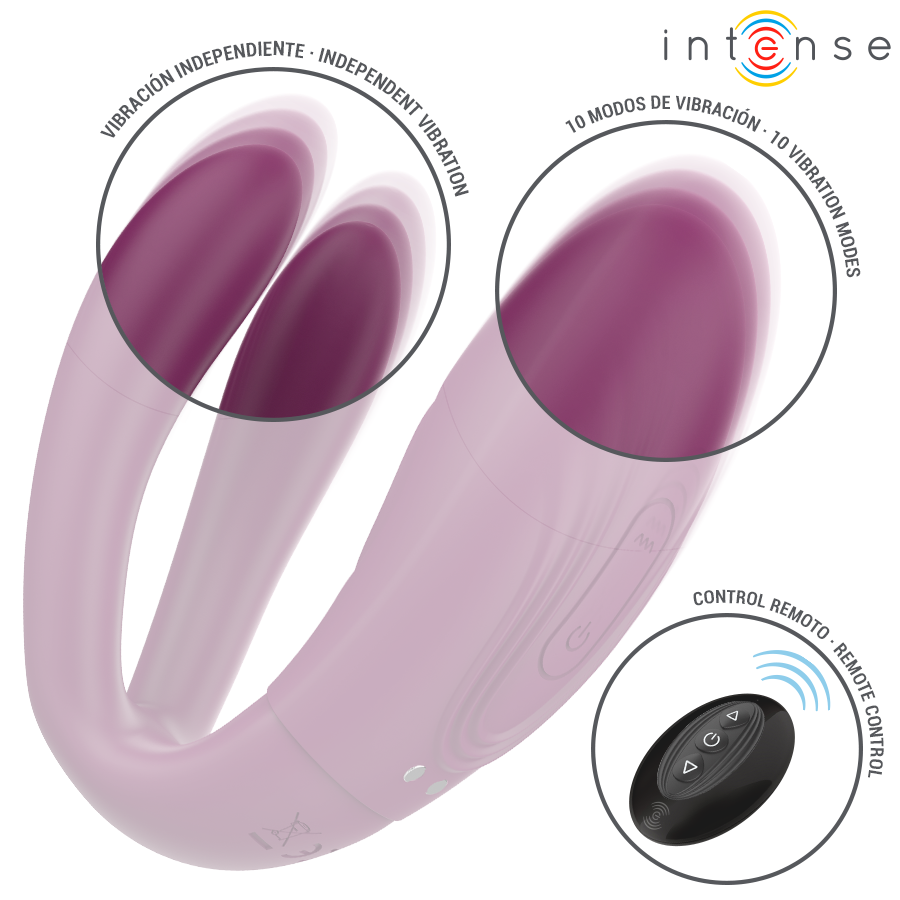 INTENSE - SANDRA TAPPING AND VIBRATION CLAMP STIMULATOR REMOTE CONTROL - Afbeelding 7