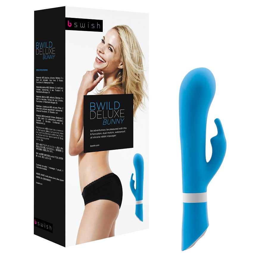 B SWISH - BWILD DELUXE BUNNY RABBIT VIBRATOR JADE - Afbeelding 6