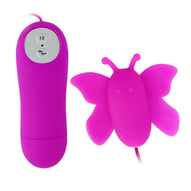 BAILE - LOVE EGGS BUTTERFLY CLITORIS STIMULATOR 12 SPEEDS LILAC REMOTE CONTROL - Afbeelding 6