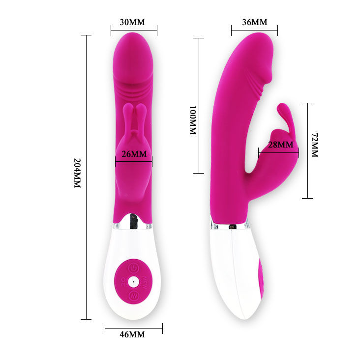 PRETTY LOVE - FLIRTATION VIBRATOR WITH RABBIT GENE - Afbeelding 6