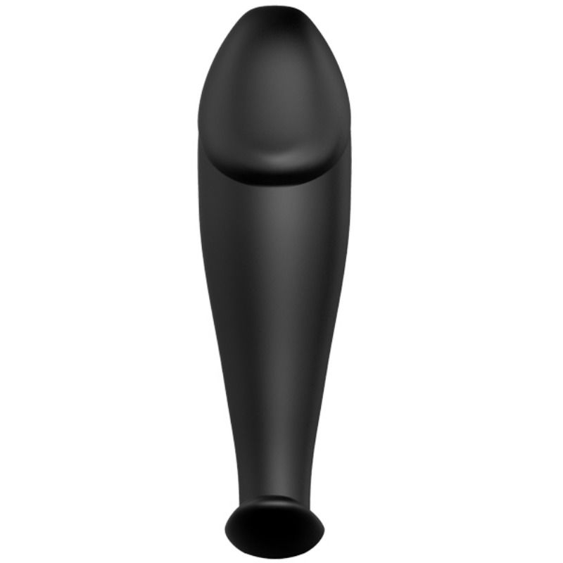 PRETTY LOVE - SILICONE ANAL PLUG PENIS FORM AND 12 VIBRATION MODES BLACK - Afbeelding 2