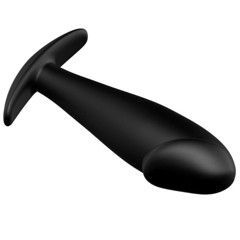 PRETTY LOVE - SILICONE ANAL PLUG PENIS FORM AND 12 VIBRATION MODES BLACK - Afbeelding 8