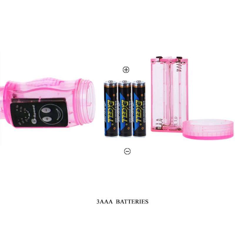 BAILE - DISTORTION TRIPLE PINK STIMULATOR - Afbeelding 3