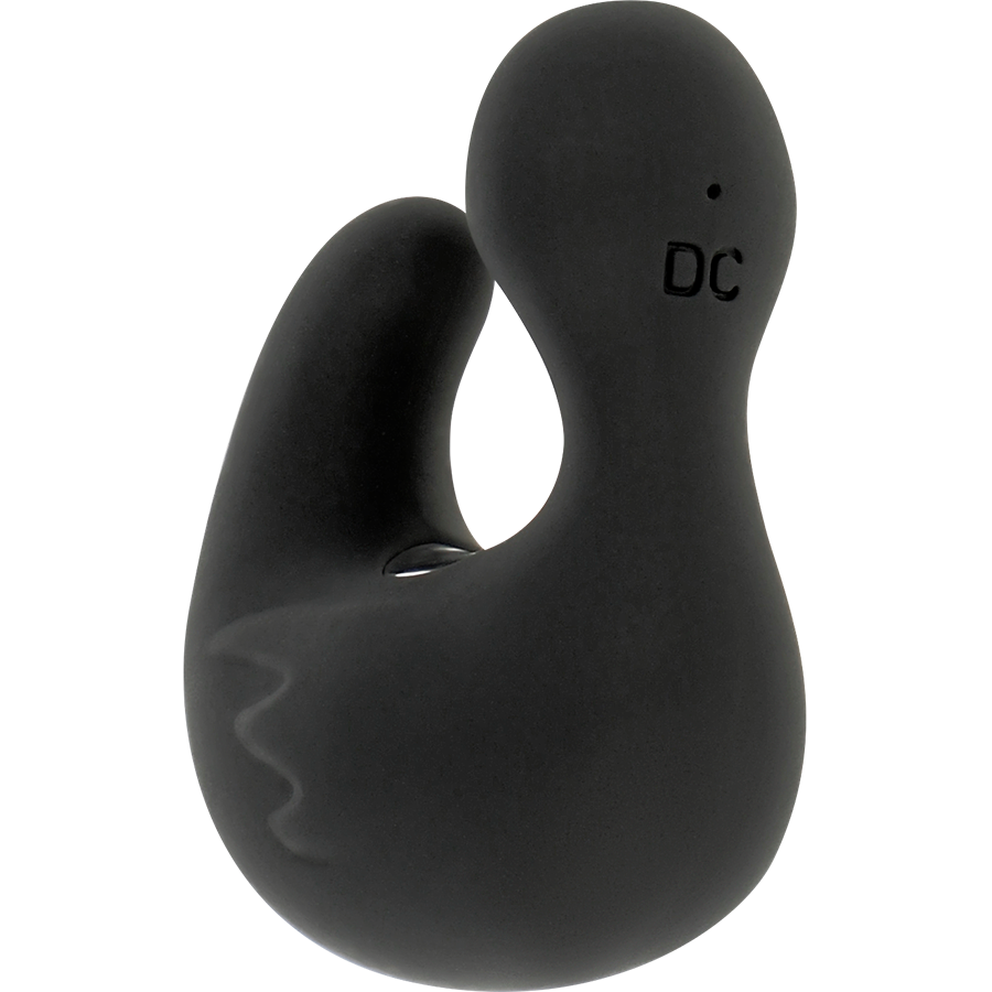 BLACK&SILVER - DUCKYMANIA RECHARGEABLE SILICONE STIMULATING DUCK THIMBLE - Afbeelding 4