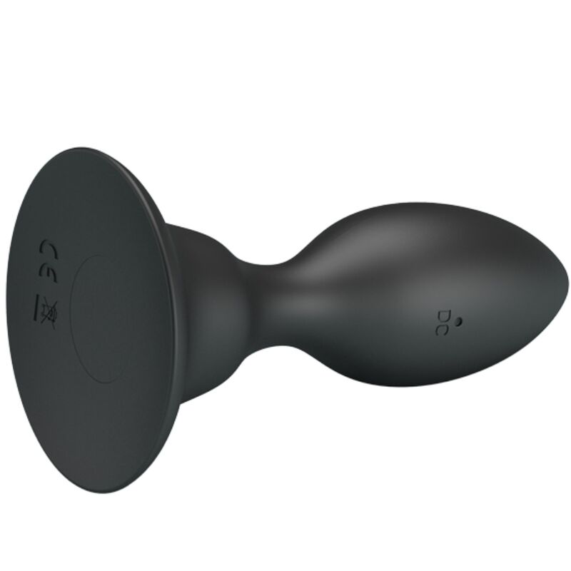 MR PLAY - ANAL PLUG WITH VIBRATION BLACK REMOTE CONTROL - Afbeelding 6