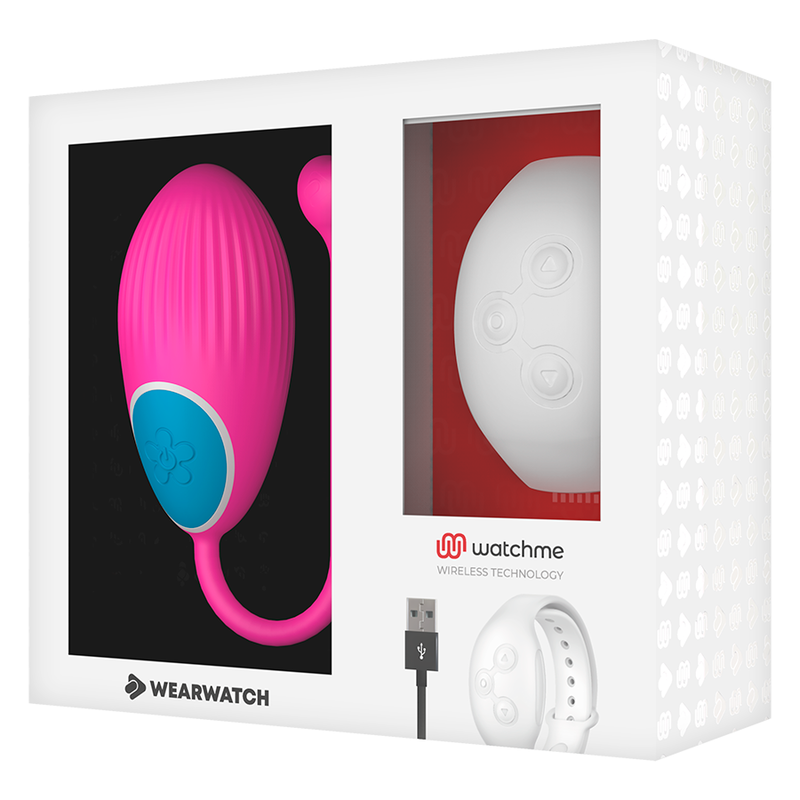 WEARWATCH - WATCHME TECHNOLOGY REMOTE CONTROL EGG FUCHSIA / NIVEO - Afbeelding 7