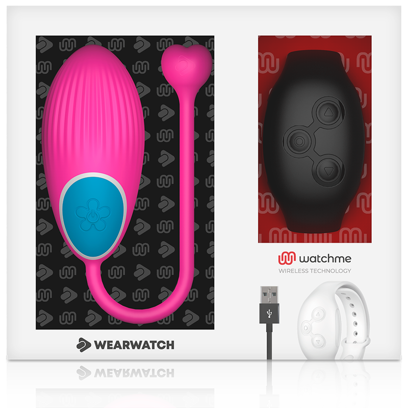 WEARWATCH - WATCHME TECHNOLOGY REMOTE CONTROL EGG FUCHSIA / JET - Afbeelding 5
