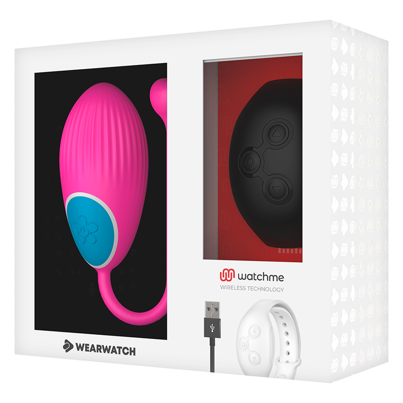 WEARWATCH - WATCHME TECHNOLOGY REMOTE CONTROL EGG FUCHSIA / JET - Afbeelding 3