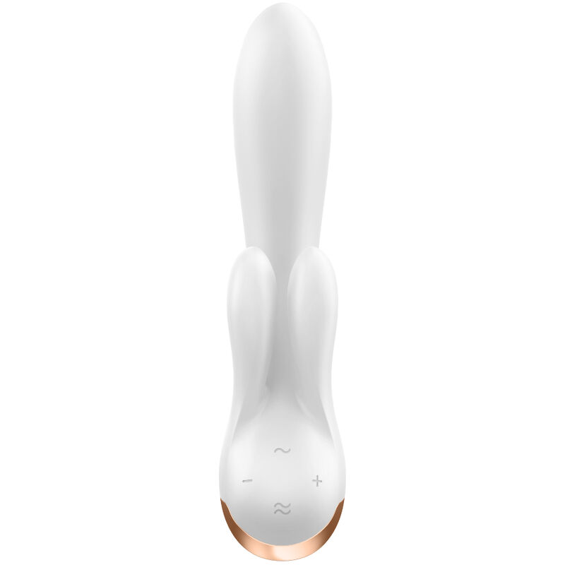 SATISFYER - DOUBLE FLEX VIBRATOR APP WHITE - Afbeelding 4