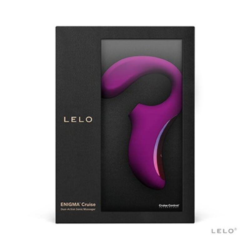 LELO - ENIGMA CRUISE DOUBLE STIMULATION SONIC MASSAGER PURPLE - Afbeelding 4