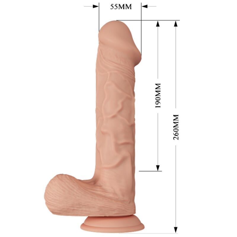 BAILE - BEAUTIFUL ENCOUNTER BERQRISI VIBRATION 26 CM NATURAL - Afbeelding 7