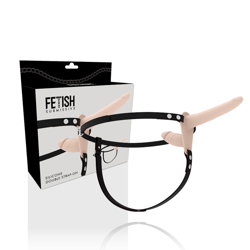 FETISH SUBMISSIVE HARNESS - DOUBLE PENETRATION FLESH - Afbeelding 2