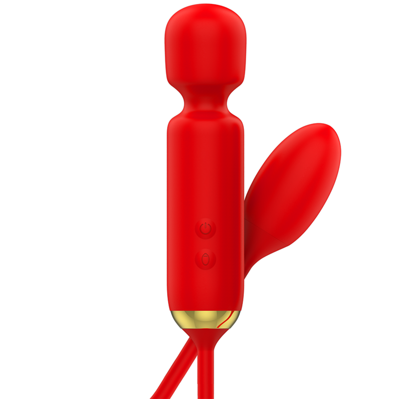 MIA - TOSCANA DOUBLE PLEASURE WAND + VIBRATING EGG - Afbeelding 2